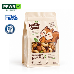 Bolsas Flexibles para Envasado de Snacks, Bolsas Personalizadas con Impresión para Mezclas de Nueces, Frutos Secos, Granola y Alimentos Especiales - Product Image 1