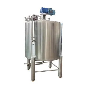 1000Liter SUS304 good price liquid syrup mixing tank