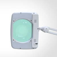 OEM ODM Clamp Magnifying Lamp with Led Lighting for Beauty Salon and Nail Salon Equipment Clip Magnifier Light on Loupe