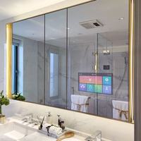 Espejo inteligente mágico con pantalla táctil de TV para baño de 10,1 pulgadas a 100 pulgadas con función de belleza y salud