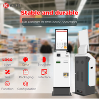 Kios Pembayaran Tunai Layanan Mandiri KER, Mesin Penukaran Mata Uang, Dispenser Kartu Check-in Hotel, SDK, Tipe Lantai, Android/Windows