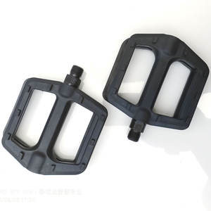 Pédales de vélo de montagne en plastique, double roulement à billes, axe en acier, plateforme large antidérapante pour vélos de montagne - Product Image 3