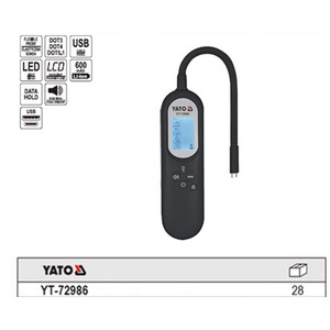 Probador de Líquido de Frenos Yato con Pantalla LCD Digital de 12V, Herramienta Universal para Reparación de Automóviles YT-72986 - Product Image 2