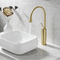 Robinet de baignoire en cuivre de style européen, mitigeur eau chaude et froide, design moderne et minimaliste, montage sur pont, rotation, gouttelette céramique