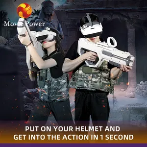 Machine de jeu de tir vr simulateur de réalité virtuelle vr/ar/mr équipement pour parc vr