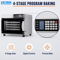 Four combiné commercial 120L CKF-120 à alimentation continue en vapeur, cuisson vapeur, 5 plateaux, programmable, 4 étapes de levage, 4KW