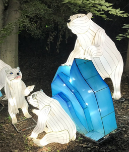 Lanternes géantes LED personnalisées en forme de tortue de mer - Éclairage extérieur imperméable pour festivals et décorations - Product Image 5