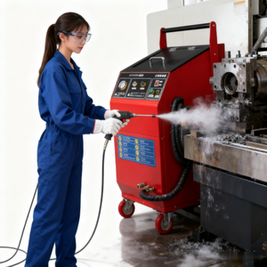 High-Efficiency Electric Dry Ice Blaster New CO2 <b>Cleaning</b> <b>Machine</b> for Automotive & Industrial Use - Product Image 1