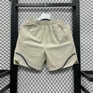 Camiseta Deportiva Corta para Hombre, Tejido Liso, Efecto Seda, Secado Rápido, Transpirable, Anti-Sudoración, Fitness, Aire Libre, Venta al Por Mayor de Fábrica - Product Image 5