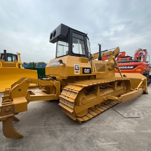 Topadoras de cadenas Caterpillar D7G D6 usadas de alta calidad con rippers, maquinaria de movimiento de tierras de alta potencia - Product Image 5