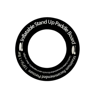 Etiquetas de Válvula de Aire para Tabla de Paddle Surf Inflable LCO-SPORT, Anillos Adhesivos de PVC, Presión Máxima de 15 PSI - Product Image 3