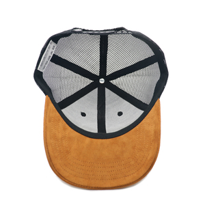 Casquette de camionneur à 6 panneaux en tissu éponge de performance OEM ODM, visière incurvée, logo brodé, maille sportive, style <span class=keywords><strong>Y2K</strong></span>, casquette hip-hop - Product Image 3
