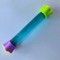 Nouvelle nouveauté et tubes de minuterie de jeu sensoriel drôle flottant sablier liquide sablier pour les enfants