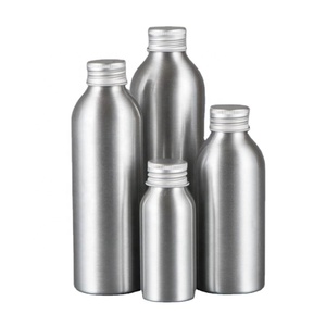 Bouteille en aluminium cosmétique personnalisée 500 ml, bouteille en aluminium vide de 1 litre pour le vin - Product Image 1