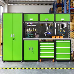 Armoire à outils combinée OEM pour atelier 4S, poste de travail de réparation automobile, chariot multifonctionnel, établi de réparation de vélos, 7 tiroirs - Product Image 3