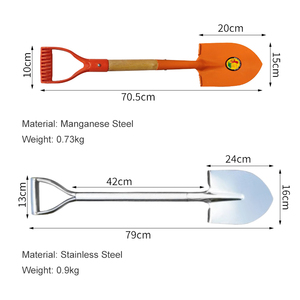 Pala Antincendio in Acciaio al Manganese Ultra Resistente 102cm, Monoblocco Interamente in Acciaio, Rossa, Portatile e Riciclabile per Soccorso Forestale - Product Image 5