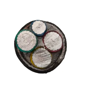 4 Cores 25mm 35mm 50mm Armoured XLPE/PVC Insulated Electrical Copper/Aluminum Power Cable