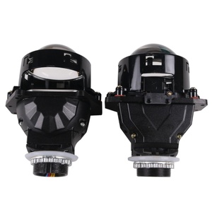Russia China Hot Sale 3 Inch H4 H7 Auto Bi-led <b>Projector</b> Lens Headlights Built in Fan Cooling Led Headlight Auto <b>Lighting</b> System - Product Image 4