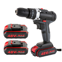 Mini perceuse sans fil, batterie lithium 1500 mAh, vitesse variable, rechargeable, puissante, 1500 tr/min, prix d'usine