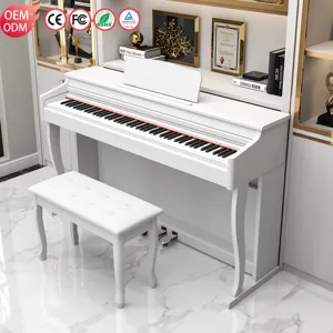 Kimfbay คีย์บอร์ดแบบ MIDI คีย์บอร์ดดิจิตอลเปียโนอุปกรณ์เปียโนไฟฟ้า