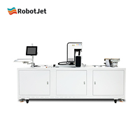 Imprimante d'étiquettes à jet d'encre UV RobotJet à passage unique, rouleau à rouleau, micro-piezoélectrique, avec une qualité d'impression haute visibilité