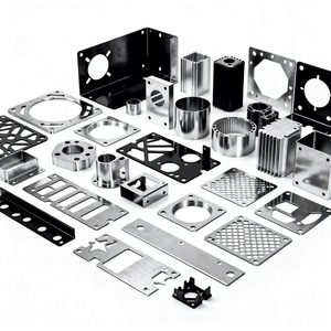 Servicio de Fabricación de Chapa Metálica, Corte Láser de Titanio Personalizado de Fábrica, Estampado de Metal, Acero Inoxidable Anodizado, Fabricación de Aluminio - Product Image 1