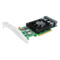 PCIe 3,0x8 a 4 puertos Adaptador de interruptor NVMe PLX PEX8747