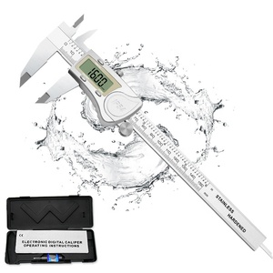 <span class=keywords><strong>Calibrador</strong></span> Digital Impermeable IP54 Steeltreks, Herramienta de Medición de 0-300 mm/12 Pulgadas, Micrómetro de Acero Inoxidable para Metal - Product Image 2