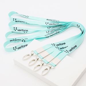 Custom Printed Corporate Promotional Gift Lanyard Fintech Staff ID Card Holder Lanyard - Product Image 1