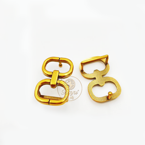 Double O TANAI Sac à main pour femme Boucle à crochet Métal Léger Accessoires de quincaillerie imperméables - Product Image 1