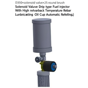 Válvula Solenoide de Tipo Goteo para Inyector de Combustible con Taza de Aceite Lubricante para Varillas de Alta Temperatura y Reabastecimiento Automático - Product Image 1