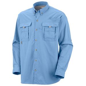 Camisas de Pesca de Manga Larga para Hombre, Protección Solar UPF 50+, Color Sólido, Forro de Malla Transpirable, Cierre de Botón - Product Image 3
