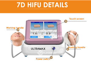 LINGMEI Facelift 7D HIFU 9D, Máquina Portátil de Lifting Facial HIFU 7D, HIFU 12D Facial y Corporal, Cepillo de Limpieza Facial - Product Image 6