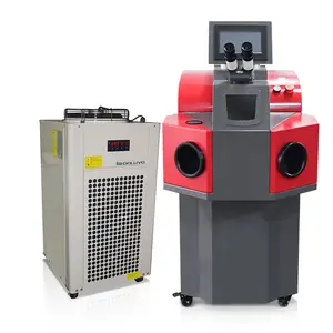 Water Chiller 300W Laser Jewellery Welding Machine for Gold and Jewelry