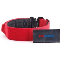 Collier tactique pour chien en nylon robuste de qualité supérieure, avec poignée rembourrée en néoprène, patchs personnalisables, vente en gros, collier d'entraînement pour chien pour l'extérieur