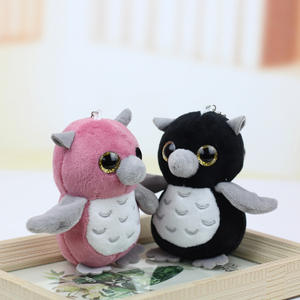 Porte-clés en peluche <span class=keywords><strong>Hibou</strong></span> de 11 cm, jouet doux et mignon, breloque de <span class=keywords><strong>sac</strong></span>, cadeau pour enfants, vente en gros - Product Image 3