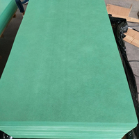 Panneau MDF à noyau vert HMR 4x8, 12 mm, 15 mm, 18 mm, MDF résistant à l'humidité pour armoires de cuisine