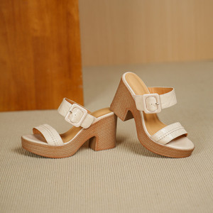 Sandalias Planas Retro de Verano con Punta Abierta, Estilo Coreano, Transpirables, de Piel de Oveja, con Cordones y Suela de Esponja Antideslizante - Product Image 5