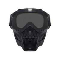 Masque de moto tout-en-un, lunettes tactiques anti-poussière et anti-sable, lunettes de soudage électriques anti-éblouissement et anti-éclaboussures