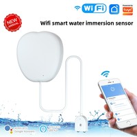 Détecteur de fuite d'eau intelligent WiFi Tuya Graffiti en PC avec alarme sonore et programmation via application pour la sécurité domestique