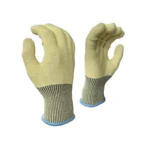 Yellow Color Heat Resistant Vinyl Wrap Gloves for Car Wrapping, Window Tinting applicator Glove
