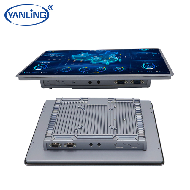 17-Inch Industrial Panel PC with Win and Linux System Ip65 Waterproof Fanless Embedded Computer Ready Stock