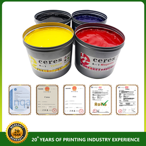 Impression <span class=keywords><strong>offset</strong></span> écologique à base de soja Ceres pour (cyan/magenta/jaune/noir) pour <span class=keywords><strong>presse</strong></span> <span class=keywords><strong>offset</strong></span> à feuilles - Product Image 3