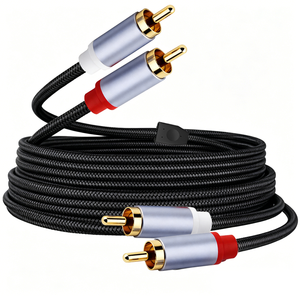 <span class=keywords><strong>สาย</strong></span>สัญญาณเสียง RCA แบบพกพา สีแดงและสีขาว <span class=keywords><strong>หัว</strong></span>ต่อแบบดอกบัวคู่ 2 ต่อ 2 <span class=keywords><strong>สาย</strong></span>แปลง Y สำหรับเครื่องเล่นซีดี ดีวีดี เครื่องขยายเสียง ทีวี - Product Image 6