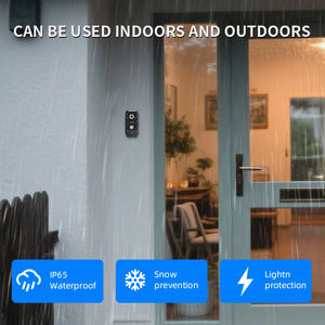 <span class=keywords><strong>Interphone</strong></span> avec caméra de 10 pouces, étanche IP65 <span class=keywords><strong>et</strong></span> facile à utiliser, vidéophone domestique adapté aux maisons mitoyennes - Product Image 2