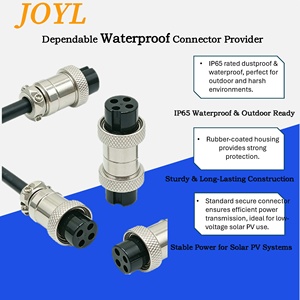 M16 ip65 5 पिन विमानन कनेक्टर महिला केबल असेंबली वाटरप्रूफ जंक्शन बॉक्स इलेक्ट्रॉनिक होम उपकरण नंगे तांबे कंडक्टर - Product Image 4