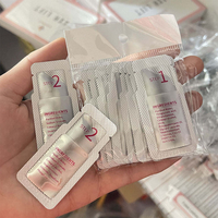 Sachet Lash Lift Cair 0.8ml Label Pribadi Grosir 10 Sachet Per Kotak Perlengkapan Perming Bulu Mata & Pengangkat Alis Curl Alami