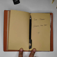 Nouveau carnet de voyage multifonctionnel en cuir PU, couverture souple A6 rétro, Journal intime, vente en gros, bloc-notes vierge