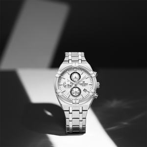 NAVIFORCE 8042 SWS Usine <span class=keywords><strong>Pas</strong></span> <span class=keywords><strong>Cher</strong></span> Montres Quartz Pour Hommes Petites Trois Aiguilles Affaires Mâle Étanche Grand Cadran Logo Personnalisé - Product Image 3