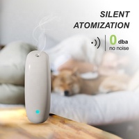 Mini Humidificateur Portable à Ultrasons, Diffuseur de Parfum, Vaporisateur d'Ambiance, Distributeur d'Arômes, Atomiseur avec Batterie pour Hôtels